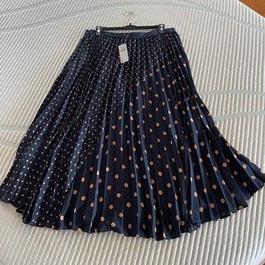 Banana Republic pleated skirt. Size 10 brand new with tags
